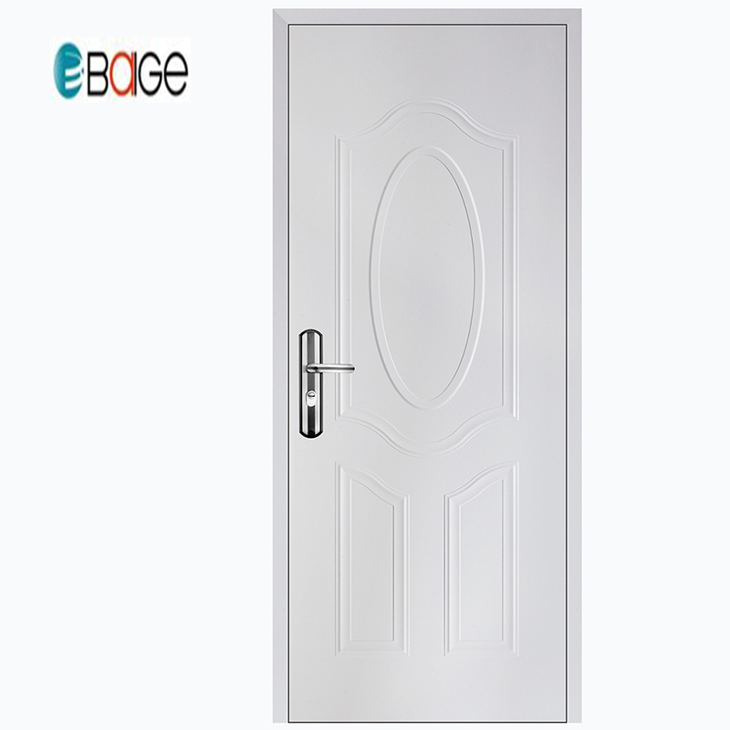 Baige American Steel Door / Door Entry Hierro forjado / Diseño de puerta de seguridad con parrilla